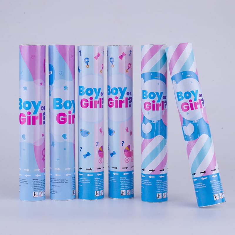 ConfettiGo Gender Reveal Cannons – Eco-friendly & OEM