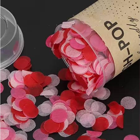 ConfettiGo 친환경 푸시팝 컨페티 - 빠른 조립 일회용 파티 장식