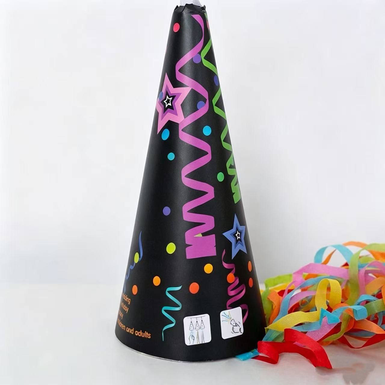 КонфеттиGo Ручные Бумажные Серпантины в виде Мороженого для Дней Рождения