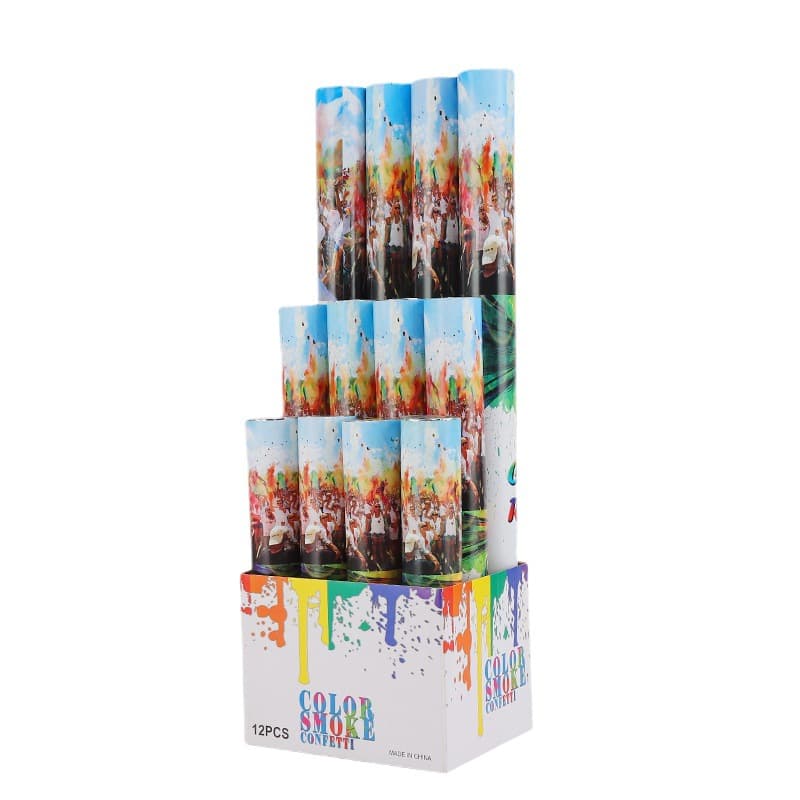 ConfettiGo Safe Non-Powder Color Smoke Cannon for Weddings & Events
