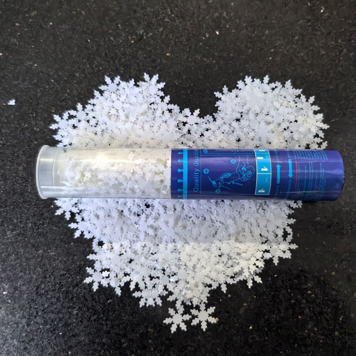 ConfettiGo ปืนคอนเฟตติเกล็ดหิมะขนาด 30 ซม.