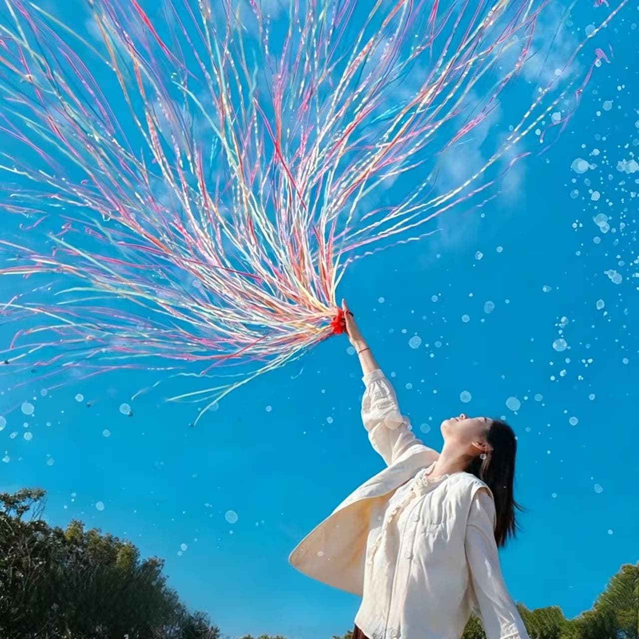 ConfettiGo Hand-Throw Confetti Streamers for Weddings & Parties