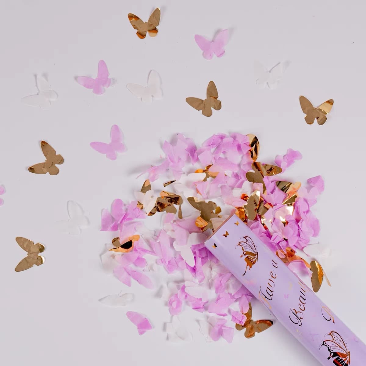 ConfettiGo Aroma Confetti Cannons with Natural Floral Scent for Romantic Celebrations