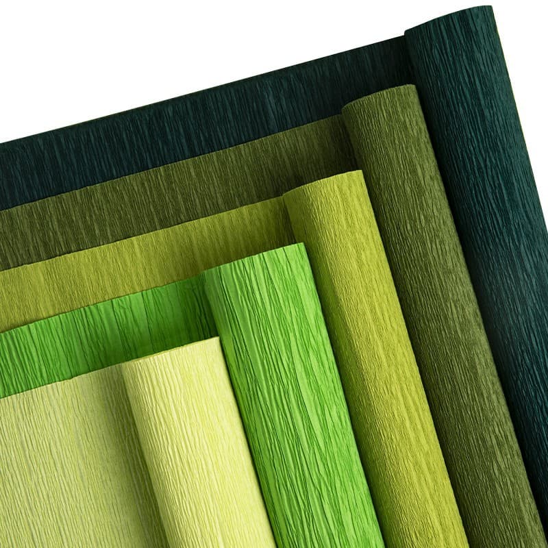 ConfettiGo Dicke Knisterpapierrollen für DIY-Blumenherstellung & Bastelarbeiten