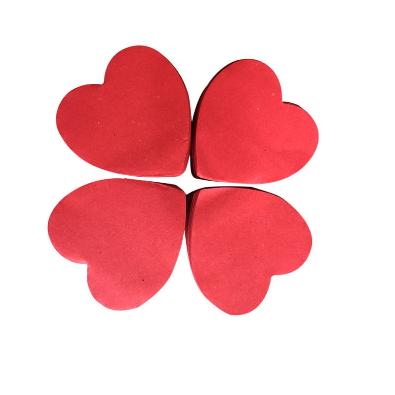 ConfettiGo Flame-Retardant Love Heart Confetti - Bulk Party & Bar Decor