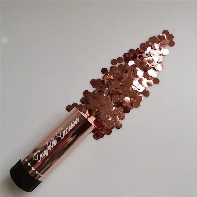 ConfettiGo Mini ปืนฉีดกระดาษสีมือถือ – ขนาด 11 ซม.