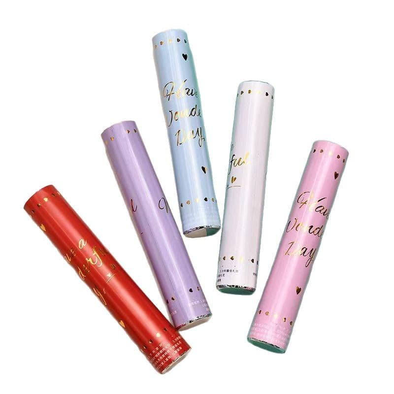 ConfettiGo Starry Sky Series Confetti Cannons - Feathers & Color Points (40cm & 60cm)