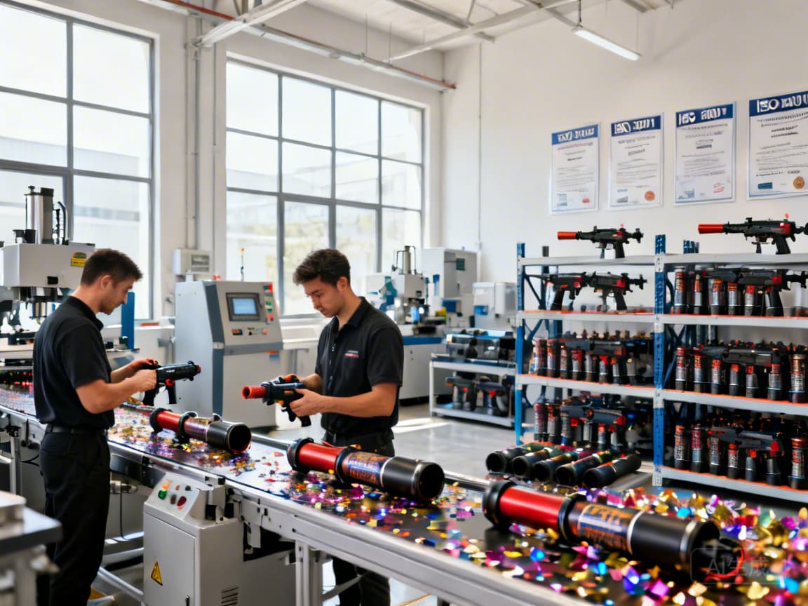 Поднимите свою продуктовую линейку для праздников: сотрудничайте с надежным производителем конфетти-пушек в Китае