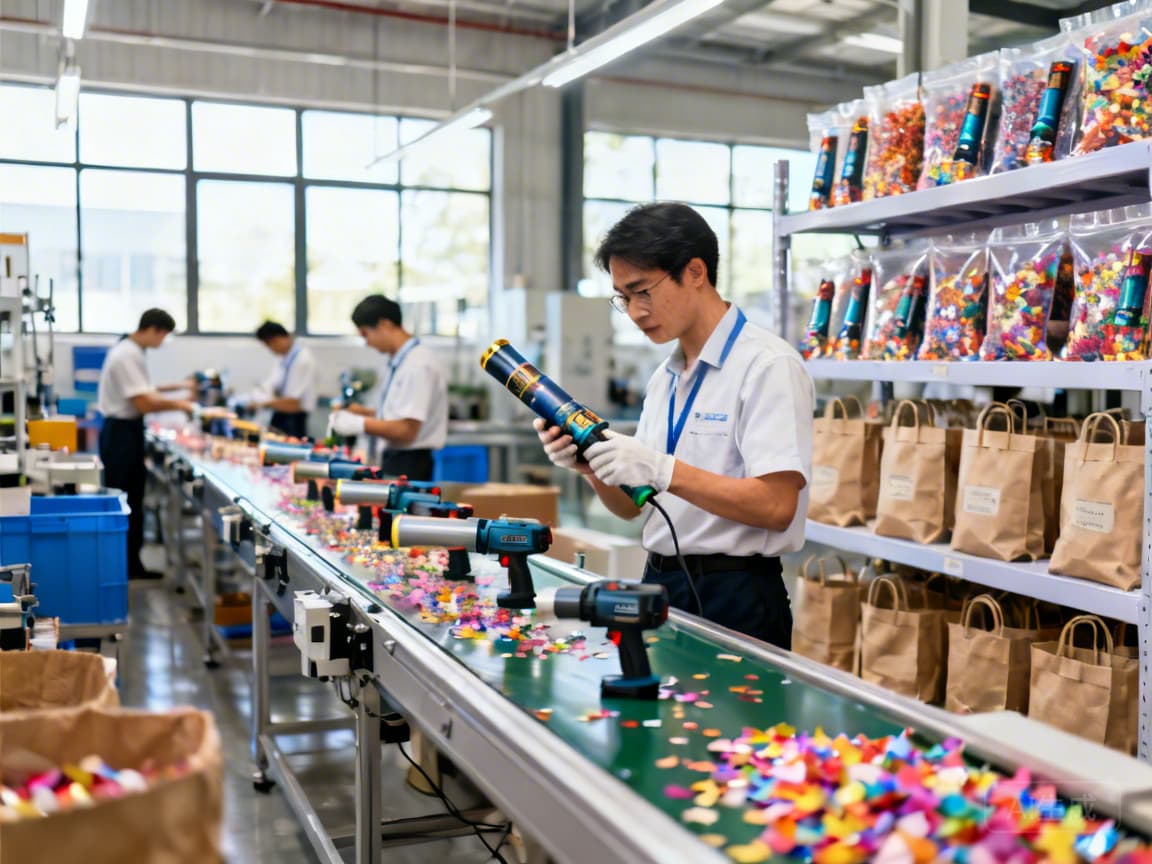 全球庆典升级:携手中国顶尖B2B彩带炮制造商