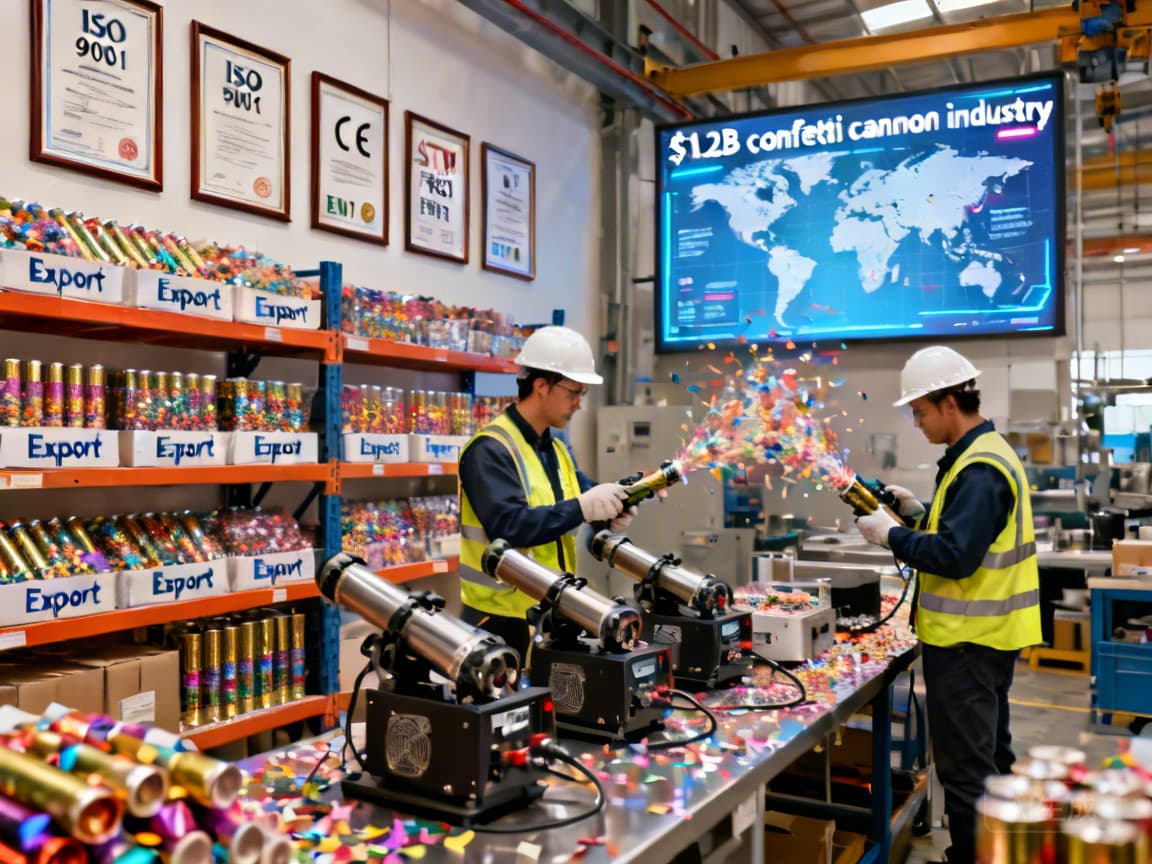 解锁庆典用品收入：值得信赖的B2B彩带炮供应商如何在12亿美元全球市场中推动增长