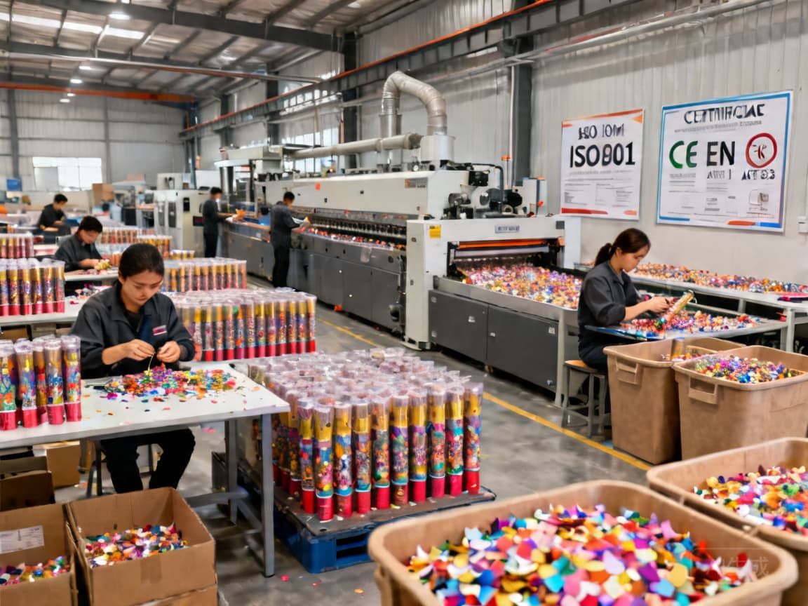 祝賀用品の在庫切れを解消し利益率を向上：中国・濰坊の信頼できる工場直販B2Bコンフェティキャノンサプライヤーとの提携