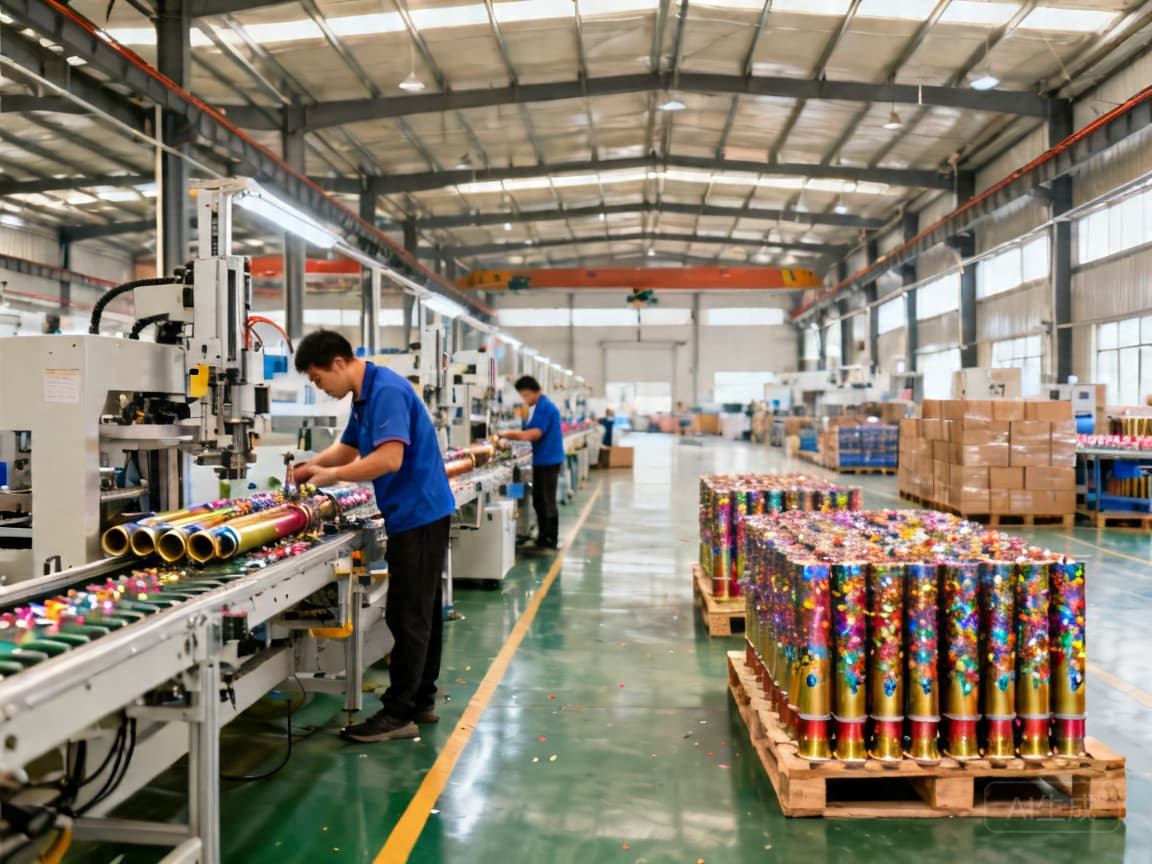 Eliminate Celebration Supplies Stockouts & Cut Lead Times: Partnering with a Factory-Direct B2B Confetti Cannon Supplier Weifang China