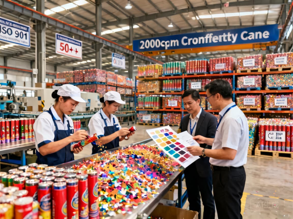 携手工厂直供B2B彩纸炮供应商，加速您的庆典用品业务增长