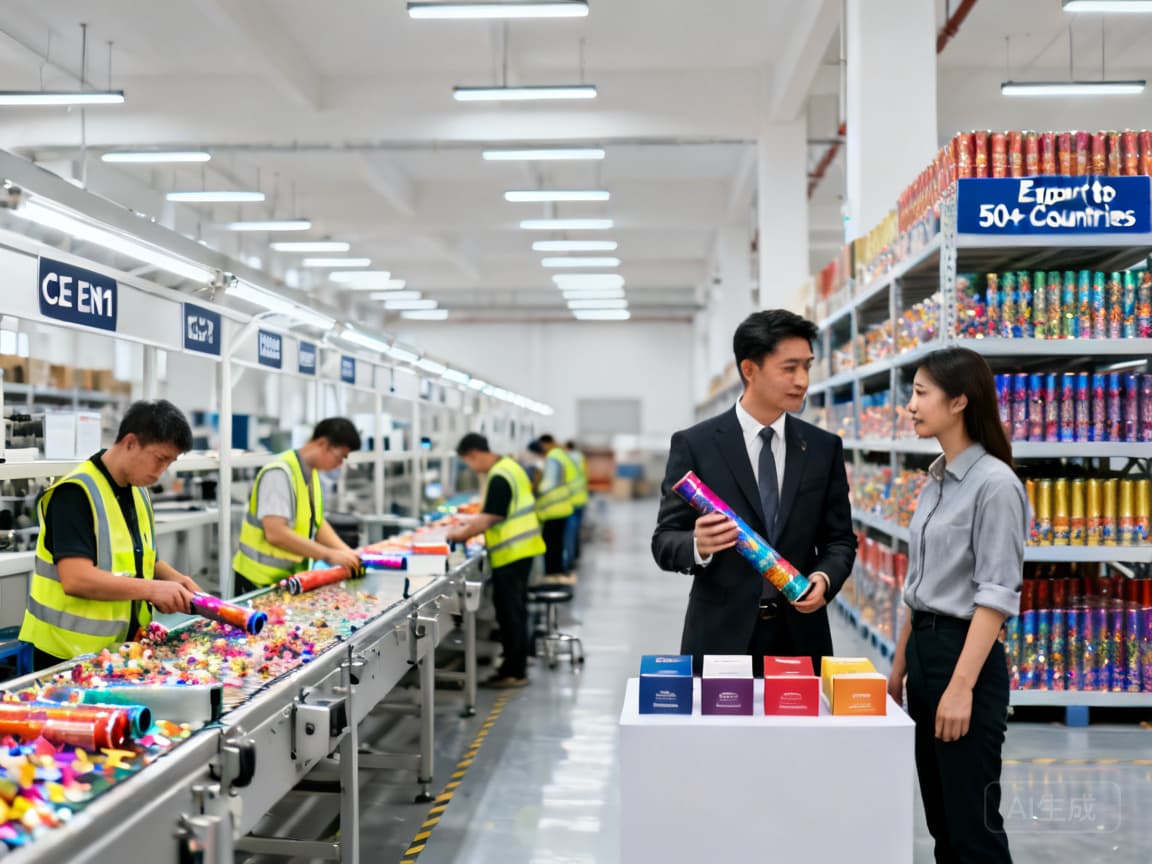扩大您的庆典用品业务：通过工厂直供B2B彩带炮供应商解锁12亿美元市场增长