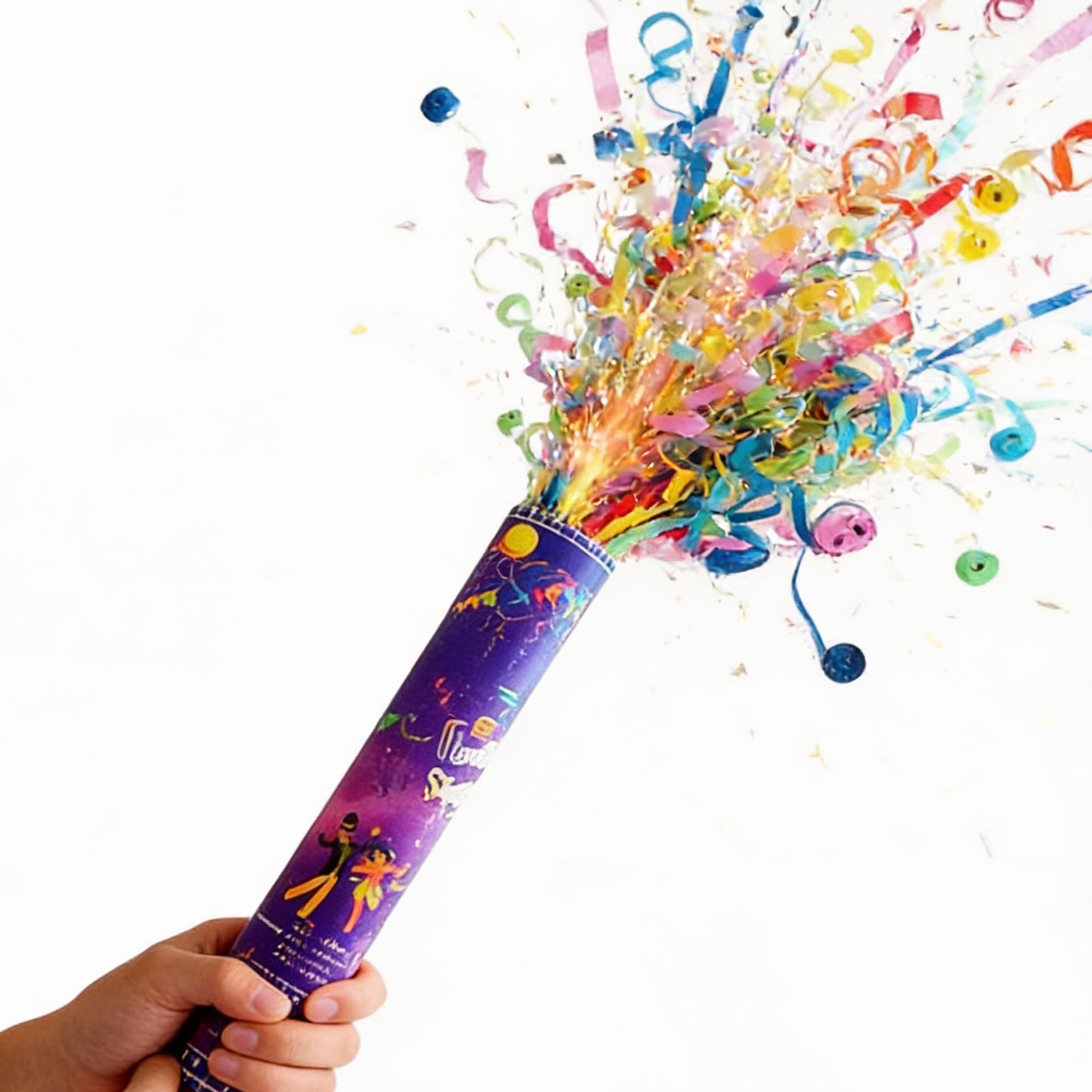 ConfettiGo Spider Silk Cannons – Hand-Thrown & Vibrant