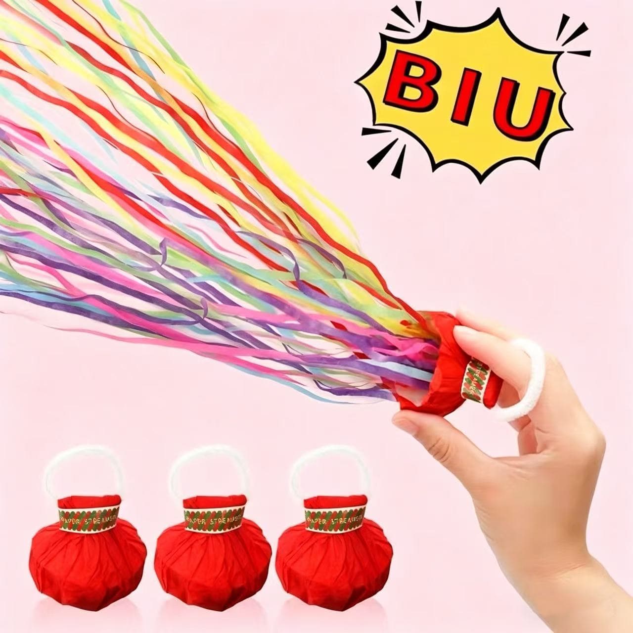 ConfettiGo 手抛彩带 - 多彩易用的庆祝装饰 ConfettiGo 手抛彩带 - 多彩易用的庆祝装饰