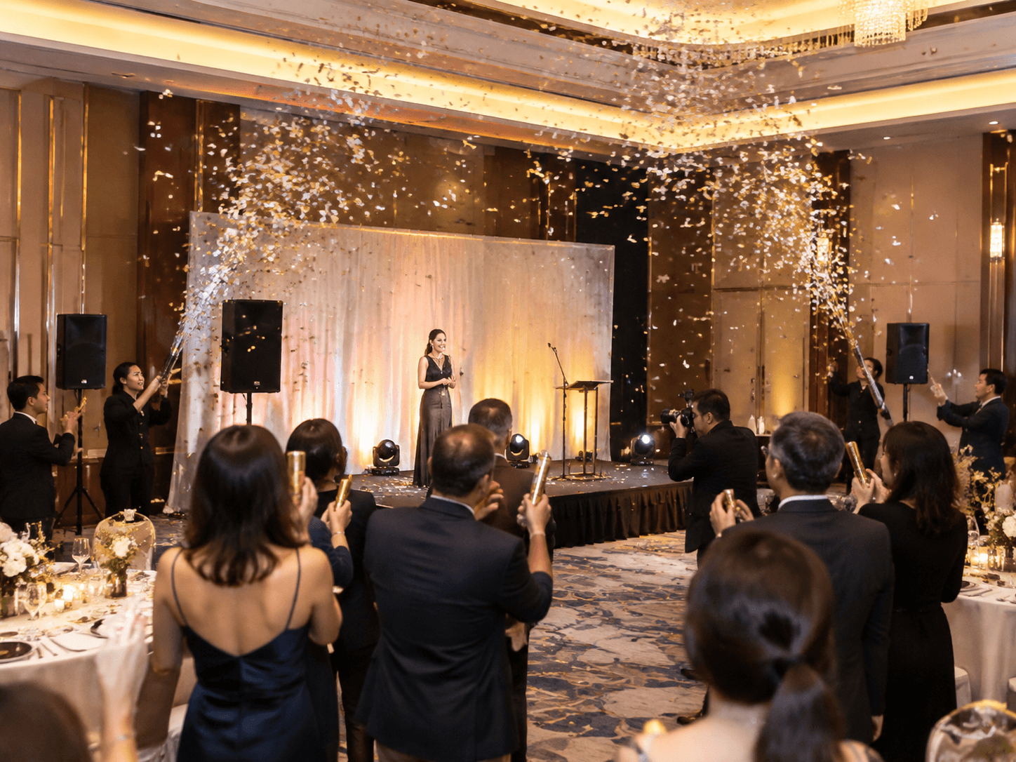 How to Plan a Confetti Cannon Moment for an Event: Timing, Staff Roles and Guest Distribution