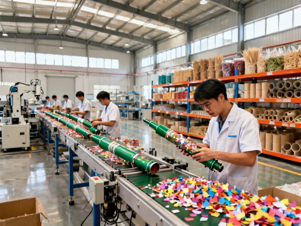 イベント体験を高める:信頼できるコンフェティキャノン製造パートナー