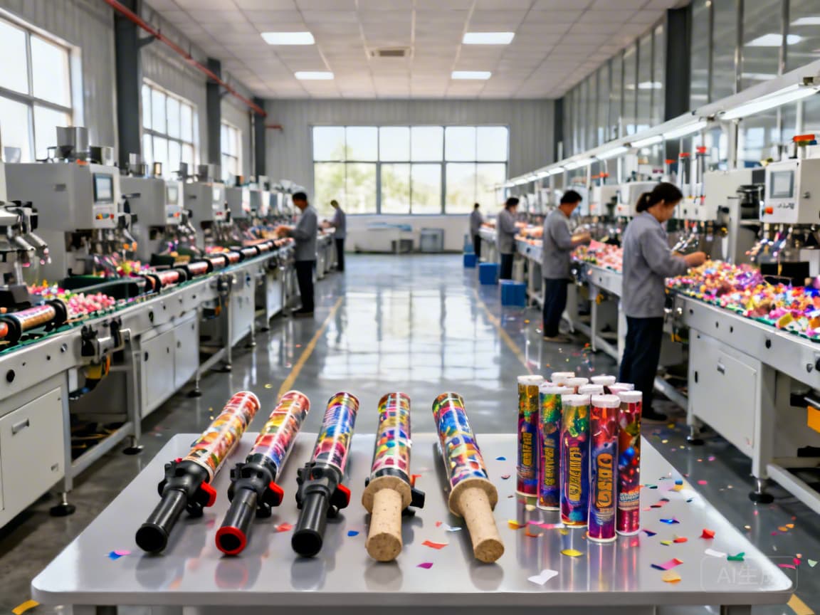 Поднимите уровень празднований по всему миру: сотрудничайте с надежным B2B производителем конфетти-пушек в Вэйфане