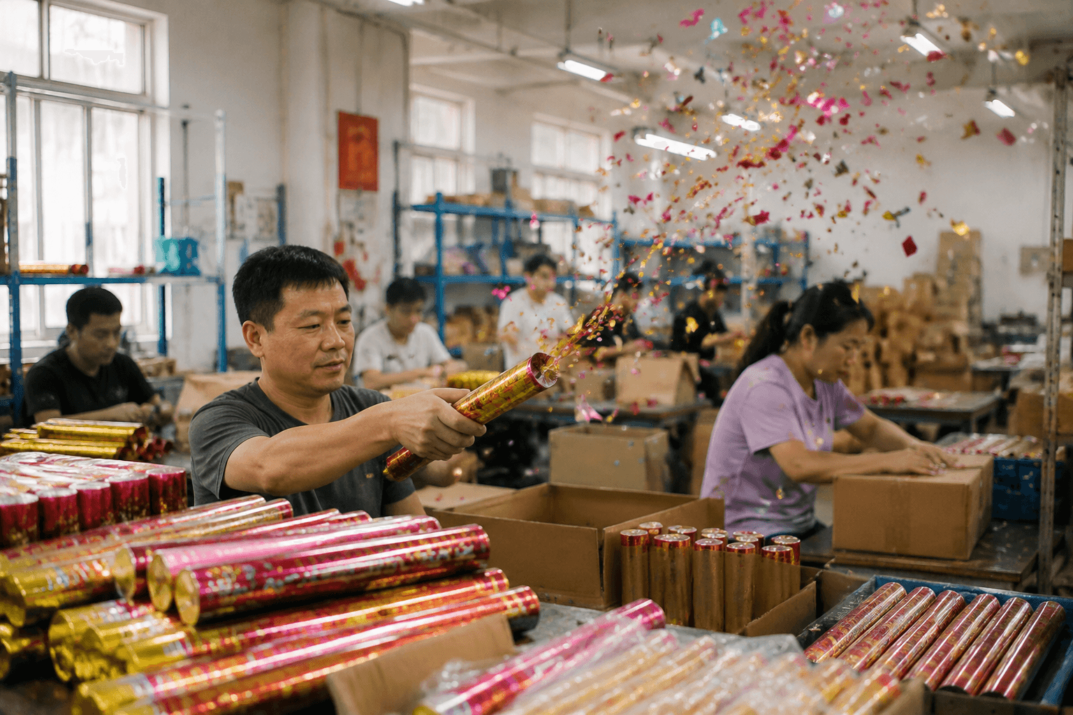 The B2B Buyer’s Guide to Sourcing Factory-Direct Confetti Cannons